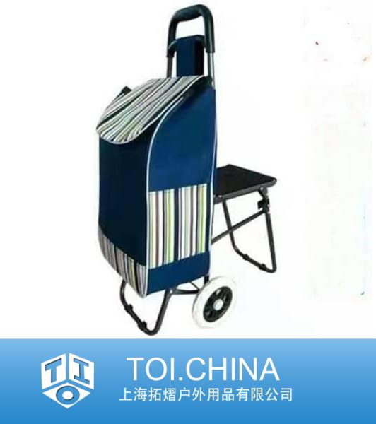 Cart with Seat Multi Function Trolley