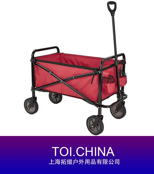 Collapsible Folding Wagon, Outdoor Utility Wagon