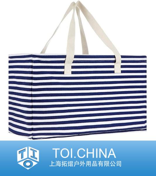 Collapsible Utility Tote Bag, Oversized Beach Bag