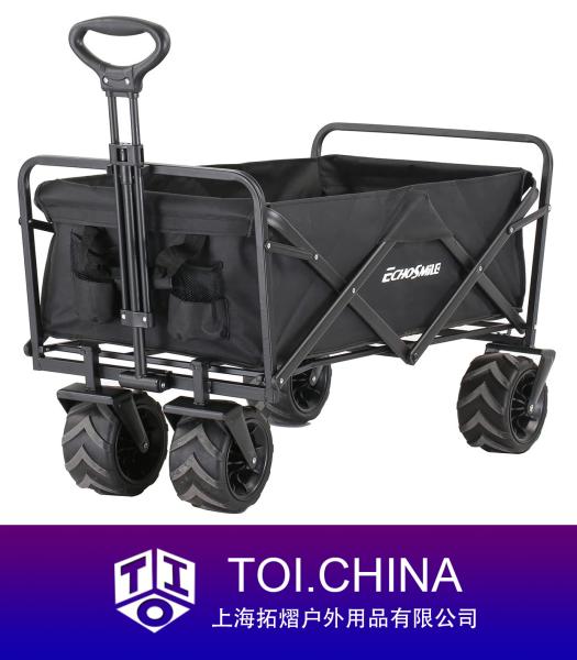 Collapsible Wagon, Outdoor Folding Camping Wagon