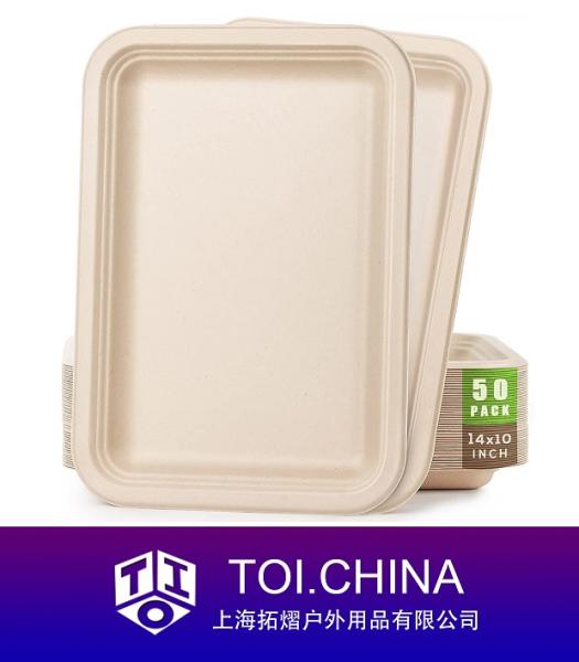 Disposable Food Serving Trays