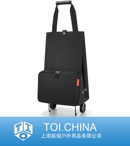 Foldable Trolley Bag, Packable Oversized Tote