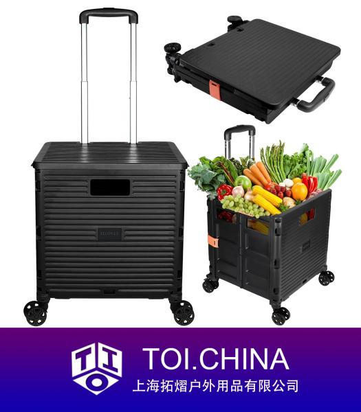 Foldable Utility Cart, Collapsible Crate