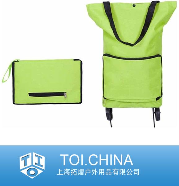 Folding Shopping Bag, Wheels Bag