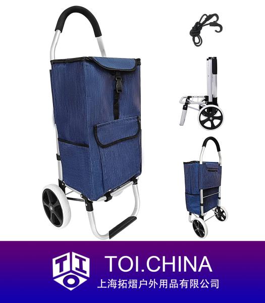 Lightweight Foldable Trolley, Shopping Cart