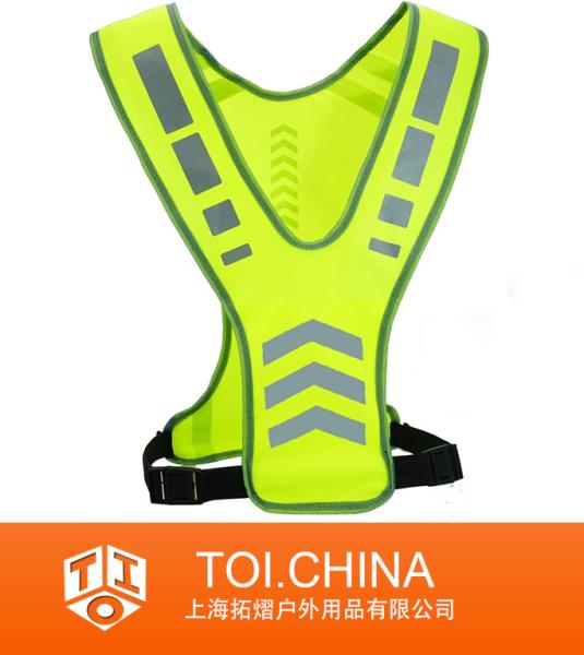 Reflective Running Vest Gear, Safety Reflective Vest Bands