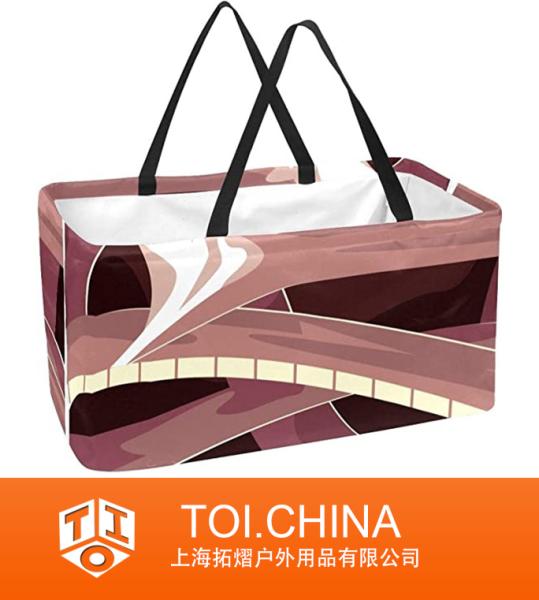 Shopper Bags, Collapsible Shopping Box