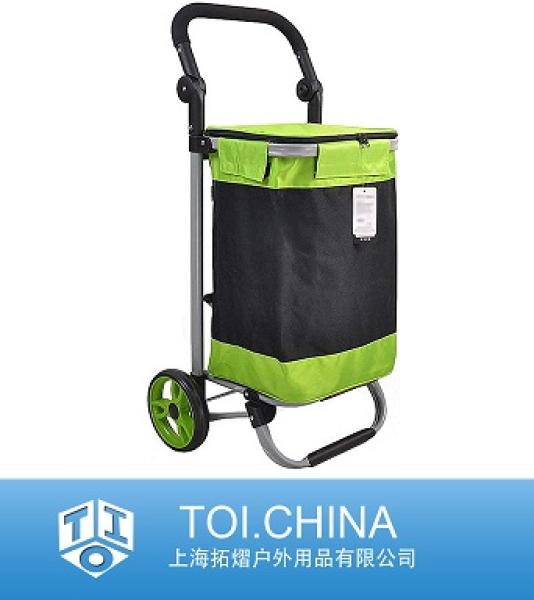 Shopping Cart，Foldable Shopping Trolley Bag