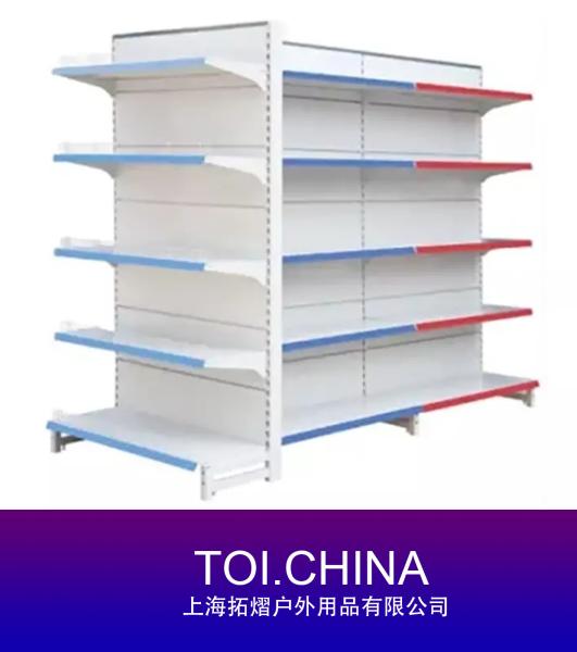 Single Double Display Shelves, Grocery Pharmacy Shelves